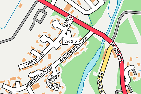 IV26 2TX map - OS OpenMap – Local (Ordnance Survey) IV26 2TX map - OS OpenMap – Local (Ordnance Survey)