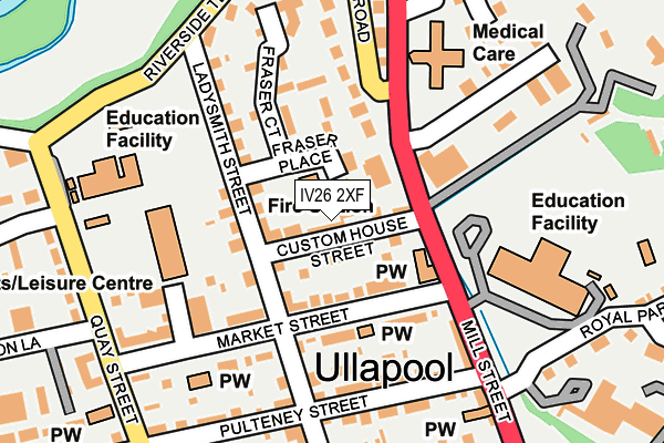 IV26 2XF map - OS OpenMap – Local (Ordnance Survey) IV26 2XF map - OS OpenMap – Local (Ordnance Survey)