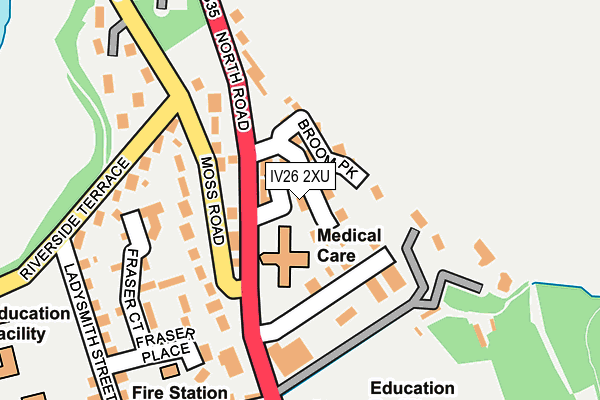 IV26 2XU map - OS OpenMap – Local (Ordnance Survey) IV26 2XU map - OS OpenMap – Local (Ordnance Survey)