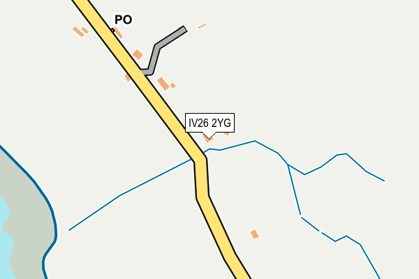 IV26 2YG map - OS OpenMap – Local (Ordnance Survey) IV26 2YG map - OS OpenMap – Local (Ordnance Survey)