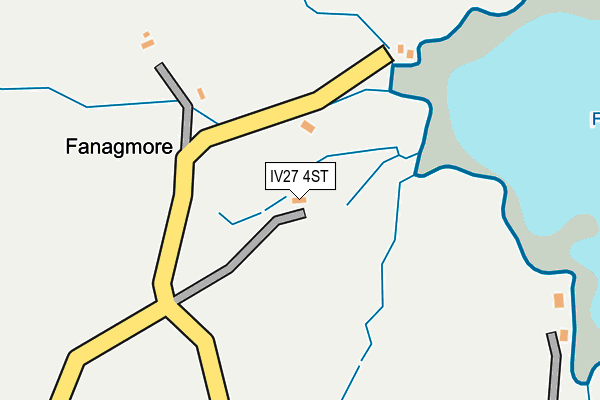 IV27 4ST map - OS OpenMap – Local (Ordnance Survey) IV27 4ST map - OS OpenMap – Local (Ordnance Survey)
