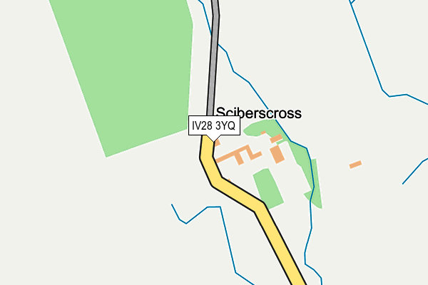 IV28 3YQ map - OS OpenMap – Local (Ordnance Survey) IV28 3YQ map - OS OpenMap – Local (Ordnance Survey)