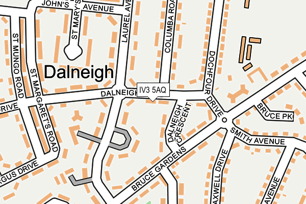 IV3 5AQ map - OS OpenMap – Local (Ordnance Survey) IV3 5AQ map - OS OpenMap – Local (Ordnance Survey)