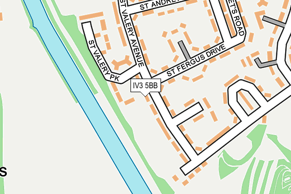 IV3 5BB map - OS OpenMap – Local (Ordnance Survey) IV3 5BB map - OS OpenMap – Local (Ordnance Survey)