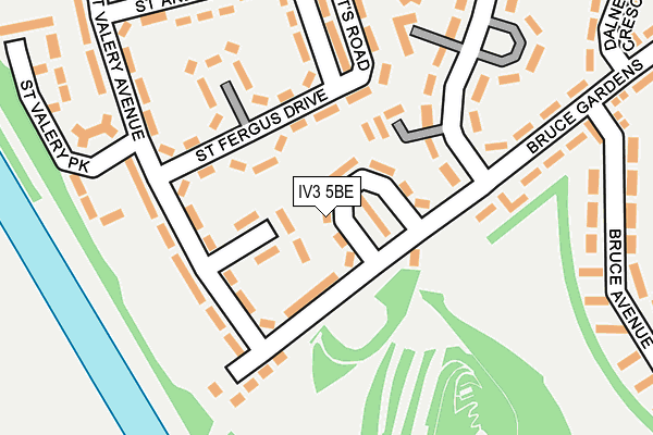 IV3 5BE map - OS OpenMap – Local (Ordnance Survey) IV3 5BE map - OS OpenMap – Local (Ordnance Survey)