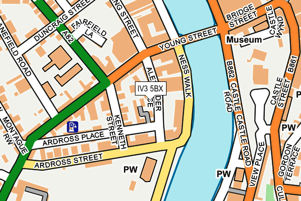 IV3 5BX map - OS OpenMap – Local (Ordnance Survey) IV3 5BX map - OS OpenMap – Local (Ordnance Survey)