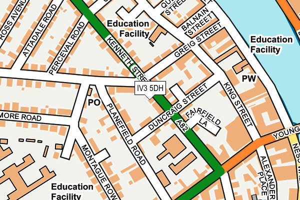 IV3 5DH map - OS OpenMap – Local (Ordnance Survey) IV3 5DH map - OS OpenMap – Local (Ordnance Survey)