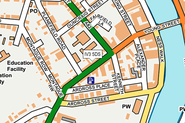 IV3 5DS map - OS OpenMap – Local (Ordnance Survey) IV3 5DS map - OS OpenMap – Local (Ordnance Survey)