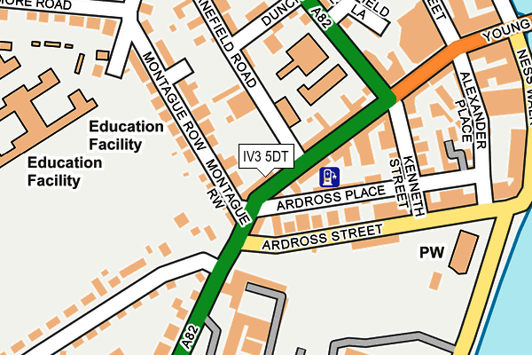 IV3 5DT map - OS OpenMap – Local (Ordnance Survey) IV3 5DT map - OS OpenMap – Local (Ordnance Survey)