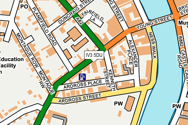 IV3 5DU map - OS OpenMap – Local (Ordnance Survey) IV3 5DU map - OS OpenMap – Local (Ordnance Survey)