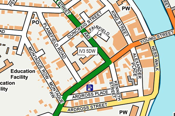 IV3 5DW map - OS OpenMap – Local (Ordnance Survey) IV3 5DW map - OS OpenMap – Local (Ordnance Survey)