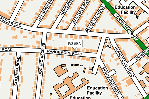 IV3 5EA map - OS OpenMap – Local (Ordnance Survey) IV3 5EA map - OS OpenMap – Local (Ordnance Survey)
