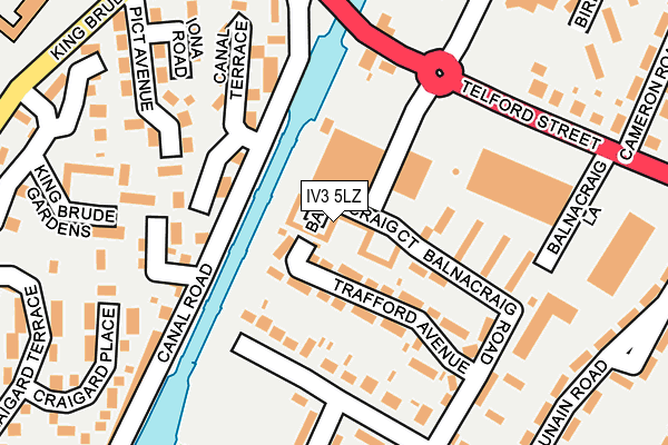 IV3 5LZ map - OS OpenMap – Local (Ordnance Survey) IV3 5LZ map - OS OpenMap – Local (Ordnance Survey)