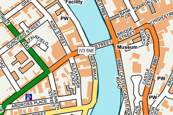 IV3 5NE map - OS OpenMap – Local (Ordnance Survey) IV3 5NE map - OS OpenMap – Local (Ordnance Survey)