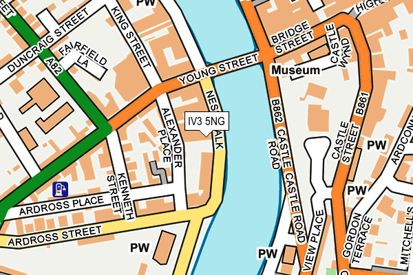 IV3 5NG map - OS OpenMap – Local (Ordnance Survey) IV3 5NG map - OS OpenMap – Local (Ordnance Survey)