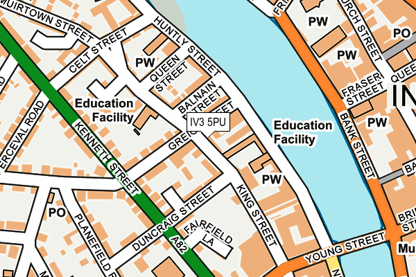 IV3 5PU map - OS OpenMap – Local (Ordnance Survey) IV3 5PU map - OS OpenMap – Local (Ordnance Survey)