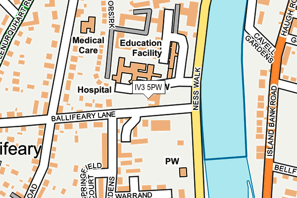 IV3 5PW map - OS OpenMap – Local (Ordnance Survey) IV3 5PW map - OS OpenMap – Local (Ordnance Survey)
