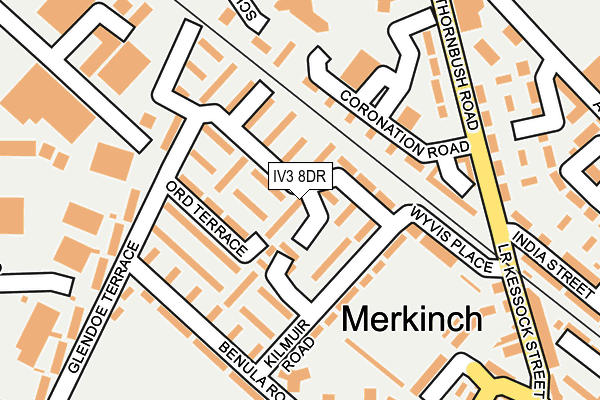 IV3 8DR map - OS OpenMap – Local (Ordnance Survey) IV3 8DR map - OS OpenMap – Local (Ordnance Survey)