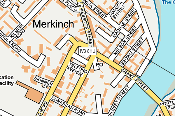 IV3 8HU map - OS OpenMap – Local (Ordnance Survey) IV3 8HU map - OS OpenMap – Local (Ordnance Survey)