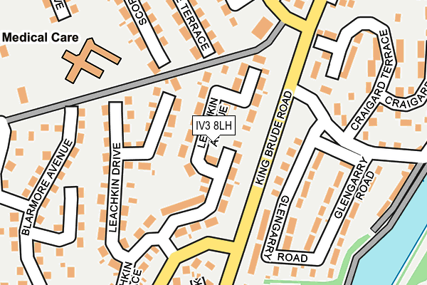 IV3 8LH map - OS OpenMap – Local (Ordnance Survey) IV3 8LH map - OS OpenMap – Local (Ordnance Survey)