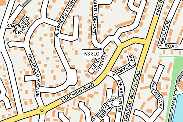 IV3 8LQ map - OS OpenMap – Local (Ordnance Survey) IV3 8LQ map - OS OpenMap – Local (Ordnance Survey)