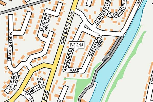 IV3 8NJ map - OS OpenMap – Local (Ordnance Survey) IV3 8NJ map - OS OpenMap – Local (Ordnance Survey)