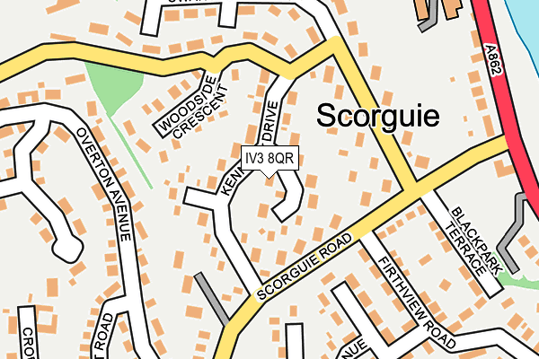 IV3 8QR map - OS OpenMap – Local (Ordnance Survey) IV3 8QR map - OS OpenMap – Local (Ordnance Survey)