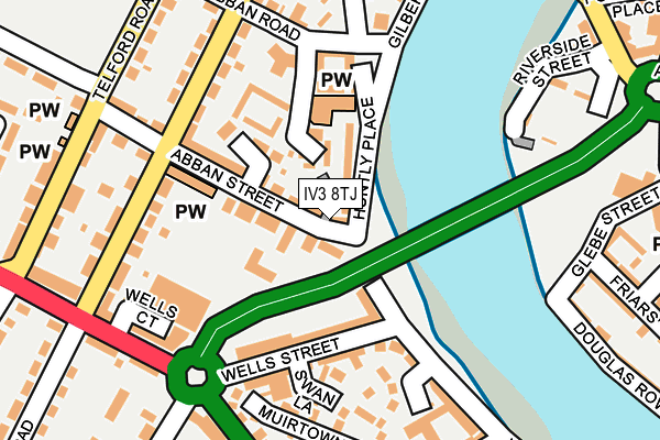IV3 8TJ map - OS OpenMap – Local (Ordnance Survey) IV3 8TJ map - OS OpenMap – Local (Ordnance Survey)