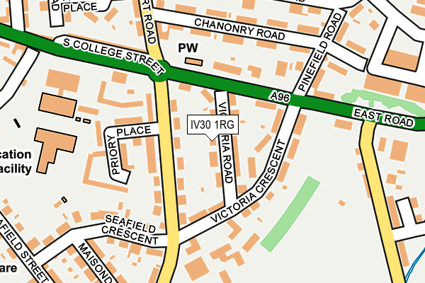 IV30 1RG map - OS OpenMap – Local (Ordnance Survey) IV30 1RG map - OS OpenMap – Local (Ordnance Survey)