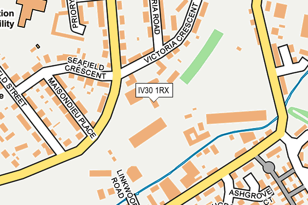 IV30 1RX map - OS OpenMap – Local (Ordnance Survey) IV30 1RX map - OS OpenMap – Local (Ordnance Survey)
