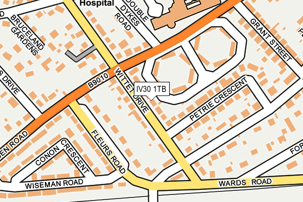IV30 1TB map - OS OpenMap – Local (Ordnance Survey) IV30 1TB map - OS OpenMap – Local (Ordnance Survey)