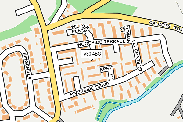 IV30 4BG map - OS OpenMap – Local (Ordnance Survey) IV30 4BG map - OS OpenMap – Local (Ordnance Survey)