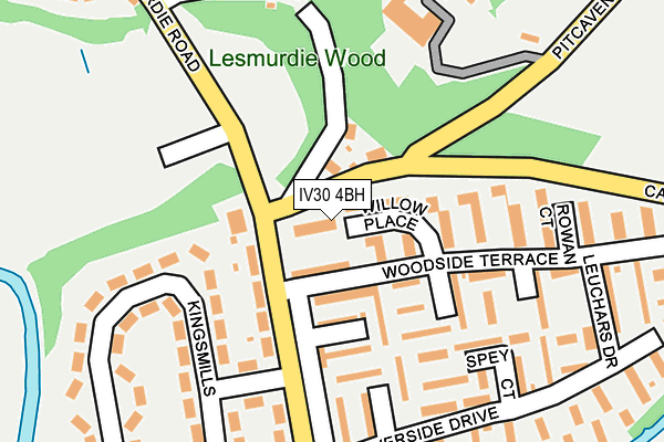 IV30 4BH map - OS OpenMap – Local (Ordnance Survey) IV30 4BH map - OS OpenMap – Local (Ordnance Survey)