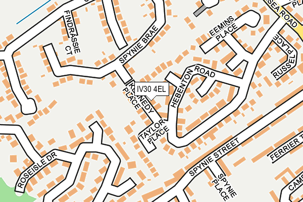 IV30 4EL map - OS OpenMap – Local (Ordnance Survey) IV30 4EL map - OS OpenMap – Local (Ordnance Survey)
