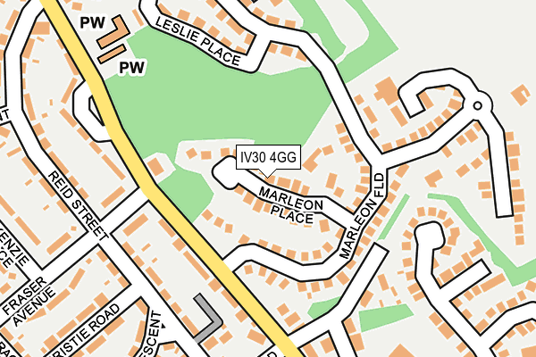 IV30 4GG map - OS OpenMap – Local (Ordnance Survey) IV30 4GG map - OS OpenMap – Local (Ordnance Survey)
