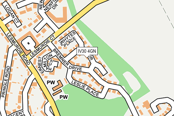 IV30 4GN map - OS OpenMap – Local (Ordnance Survey) IV30 4GN map - OS OpenMap – Local (Ordnance Survey)