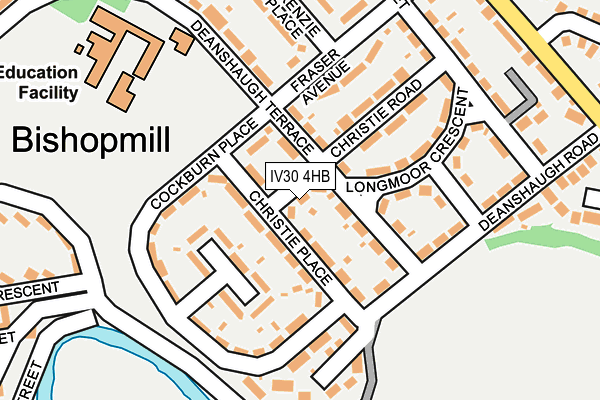 IV30 4HB map - OS OpenMap – Local (Ordnance Survey) IV30 4HB map - OS OpenMap – Local (Ordnance Survey)