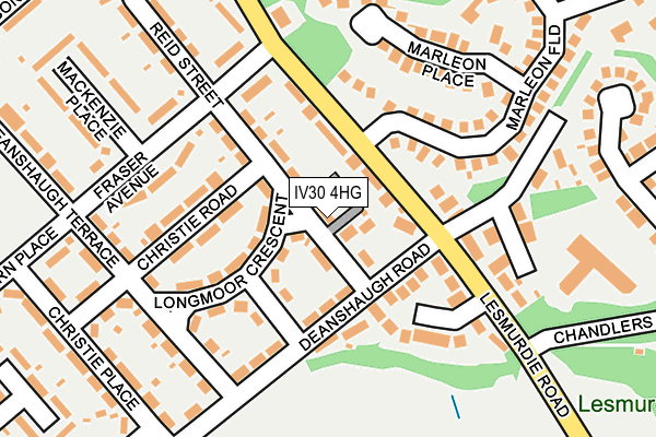 IV30 4HG map - OS OpenMap – Local (Ordnance Survey) IV30 4HG map - OS OpenMap – Local (Ordnance Survey)
