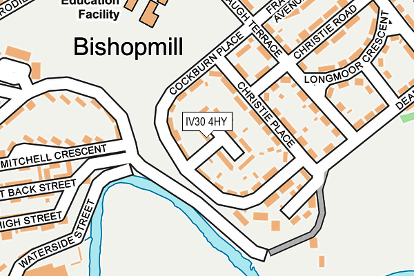 IV30 4HY map - OS OpenMap – Local (Ordnance Survey) IV30 4HY map - OS OpenMap – Local (Ordnance Survey)