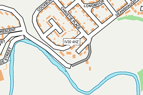 IV30 4HZ map - OS OpenMap – Local (Ordnance Survey) IV30 4HZ map - OS OpenMap – Local (Ordnance Survey)