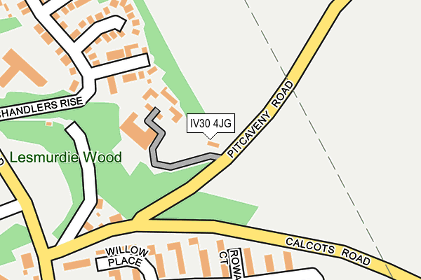 IV30 4JG map - OS OpenMap – Local (Ordnance Survey) IV30 4JG map - OS OpenMap – Local (Ordnance Survey)