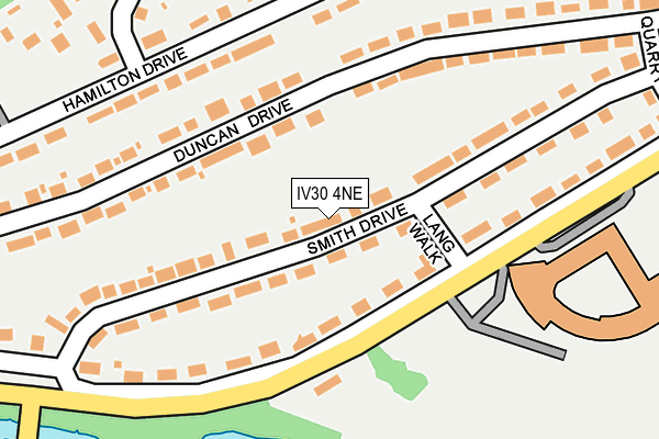 IV30 4NE map - OS OpenMap – Local (Ordnance Survey) IV30 4NE map - OS OpenMap – Local (Ordnance Survey)