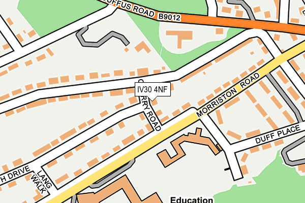 IV30 4NF map - OS OpenMap – Local (Ordnance Survey) IV30 4NF map - OS OpenMap – Local (Ordnance Survey)
