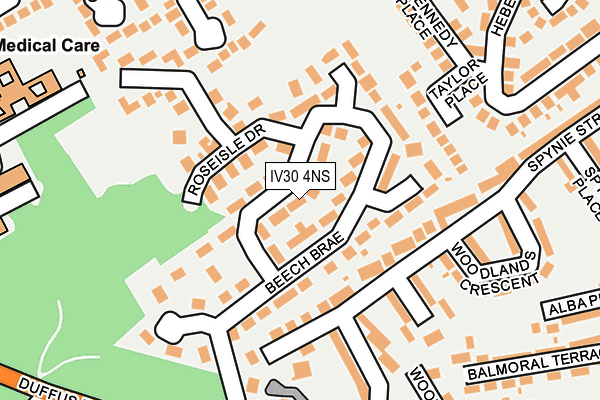 IV30 4NS map - OS OpenMap – Local (Ordnance Survey) IV30 4NS map - OS OpenMap – Local (Ordnance Survey)
