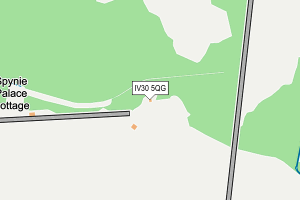 IV30 5QG map - OS OpenMap – Local (Ordnance Survey) IV30 5QG map - OS OpenMap – Local (Ordnance Survey)