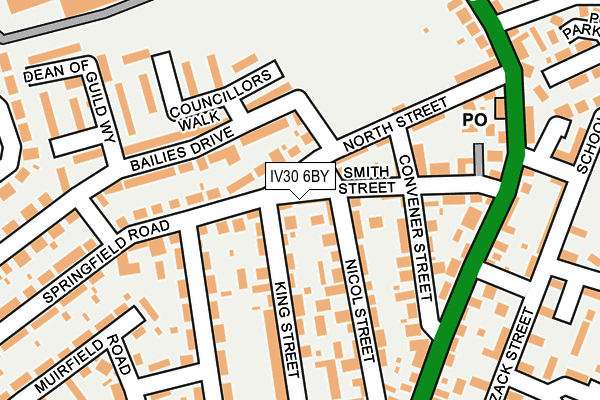 IV30 6BY map - OS OpenMap – Local (Ordnance Survey) IV30 6BY map - OS OpenMap – Local (Ordnance Survey)