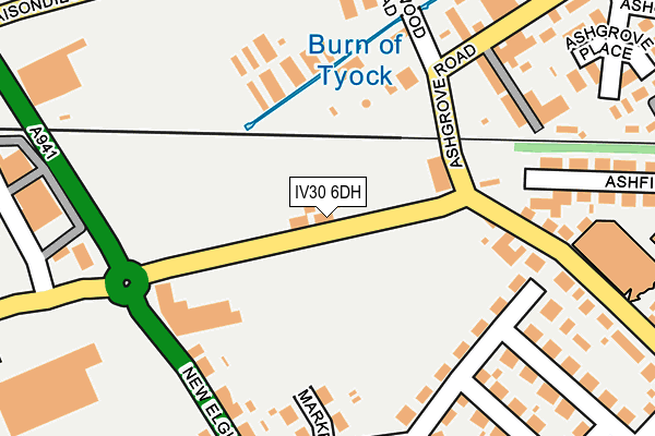 IV30 6DH map - OS OpenMap – Local (Ordnance Survey) IV30 6DH map - OS OpenMap – Local (Ordnance Survey)