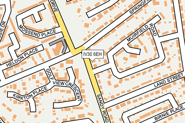 IV30 6EH map - OS OpenMap – Local (Ordnance Survey) IV30 6EH map - OS OpenMap – Local (Ordnance Survey)