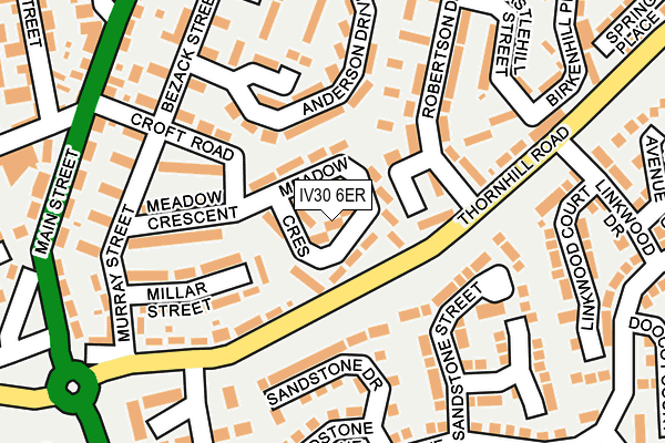 IV30 6ER map - OS OpenMap – Local (Ordnance Survey) IV30 6ER map - OS OpenMap – Local (Ordnance Survey)