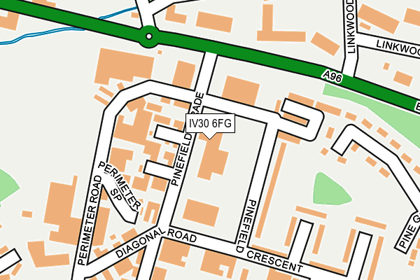 IV30 6FG map - OS OpenMap – Local (Ordnance Survey) IV30 6FG map - OS OpenMap – Local (Ordnance Survey)